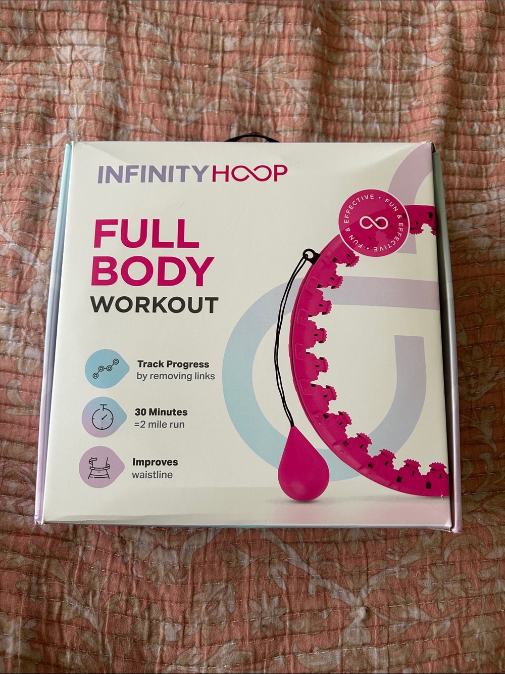 NFINITY SweatBelt Waist Trainer - Black & Blue